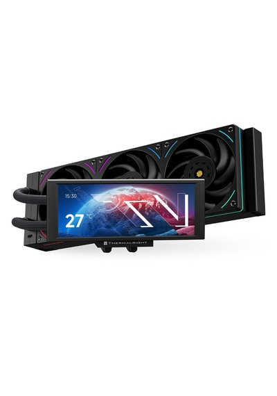 Thermalright Trofeo Vision 360 Argb Black 360mm Intel-amd Uyumlu İşlemci Sıvı Soğutucu 360 MM