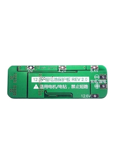 3s 20a Bms 18650 Lityum Batarya Şarj Koruma Devre - 12.6v