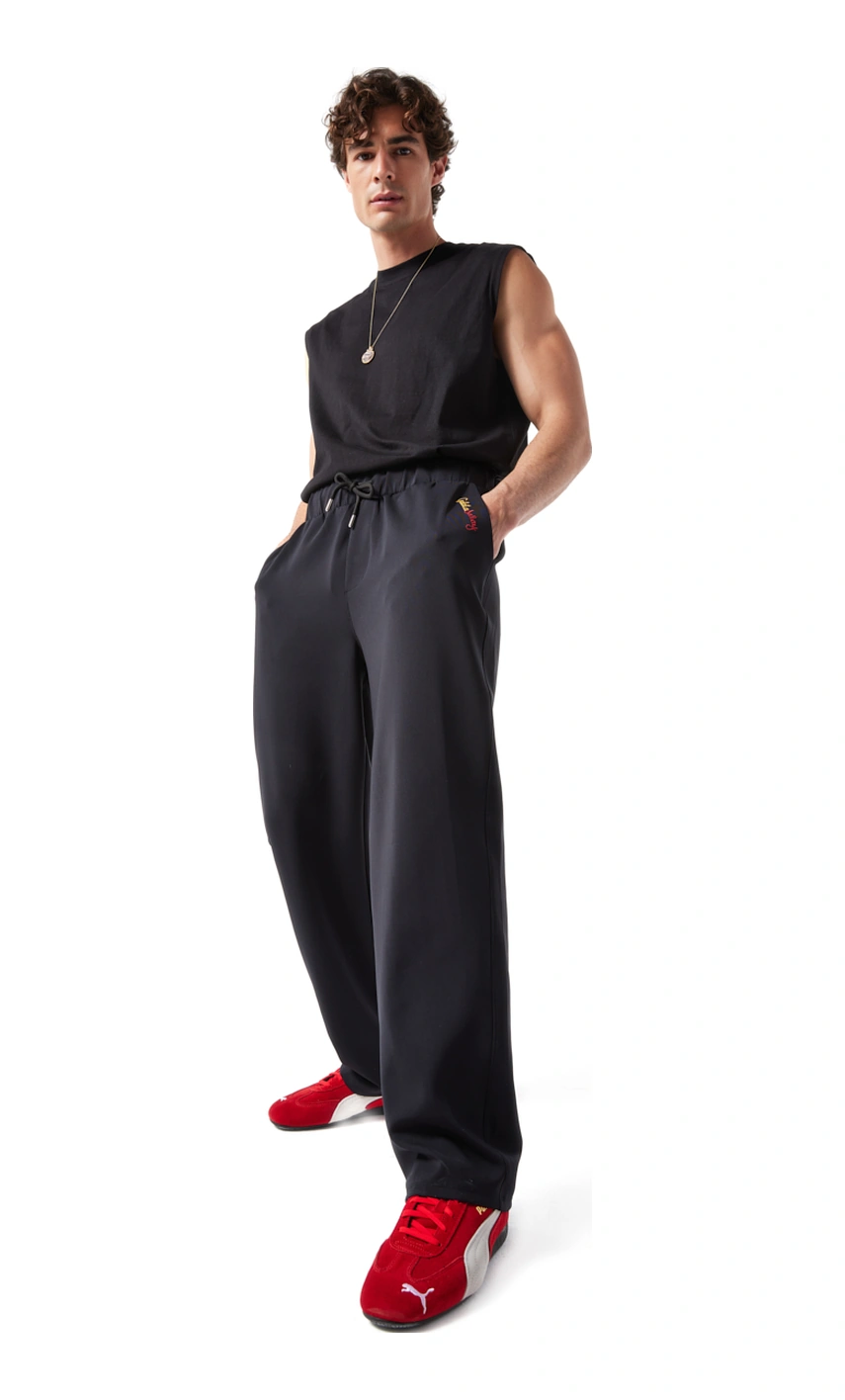 Gsstore X Midground Erkek Jogger Pantolon E251209 Siyah