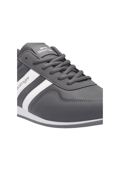 Slazenger OMEGA IN Erkek  Koyu Gri / Beyaz Günlük Spor Ayakkabısı