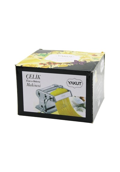 Küçük - 150lik Metal Erişte - Makarna Makinesi Bx40 Ahşap - Şeffaf