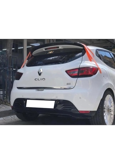 Renault Clio 4 2013-2019 Spoiler-fiber-astarlı-boyasız
