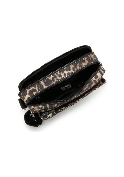 Kipling Abanu M Orta Boy Omuz Çantası Leopar