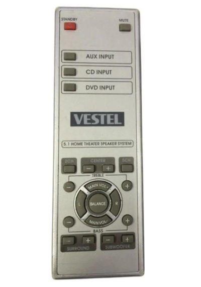 Speeduf Vestel Uyumlu Slim Towers-10 Ses Sistemi Kumandası