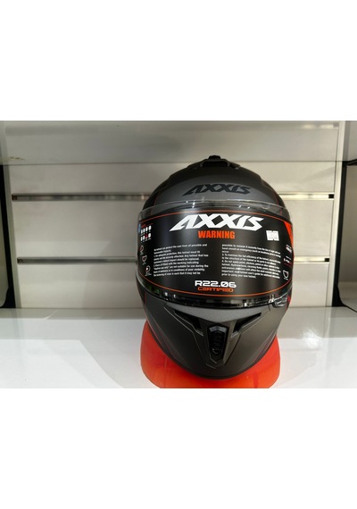 Axxis Draken S Mp4 C5 Kask  Mat Kırmızı Titanyum