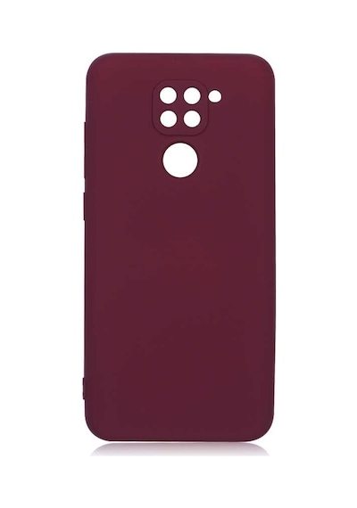 Xiaomi Redmi Note 9 Kılıf Zore Mara Lansman Kapak - Kırmızı