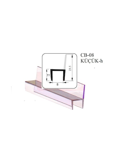 Cam Balkon Fitili - Plastik Izolasyon / Yalıtım Contası (H, H, U)