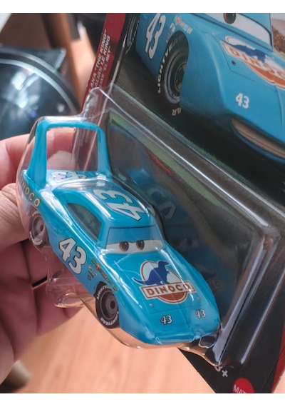 Mattel Disney Pixar Cars 20.yıl Özel Seri Strip Weathers "the King" Dinoco 43 Die-cast Mavi
