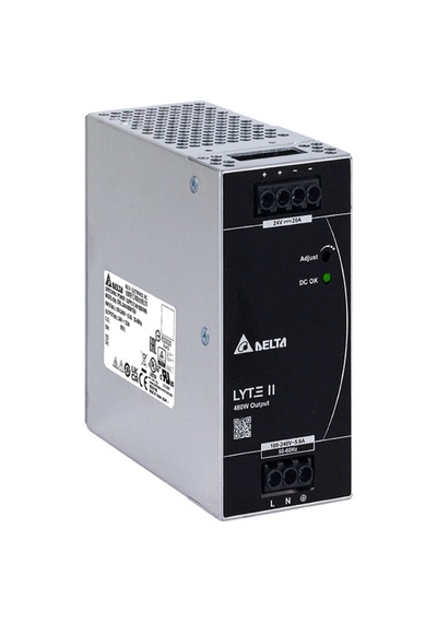 Delta Drl-24v480w1en ,110v..220vac 24vdc/20a Güç Kaynağı