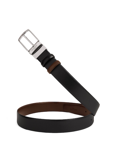 Pierre Cardin Çift Yönlü Deri Kemer En 3,5cm Pc-cift01 Siyah - Lacivert