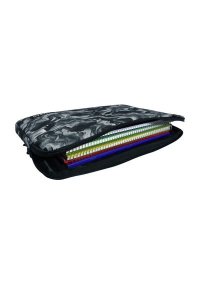 Jacbag Gri Kamuflaj A4 Evrak Notebook Ve Tablet Taşıma Çantası/kılıfı Çok Renkli