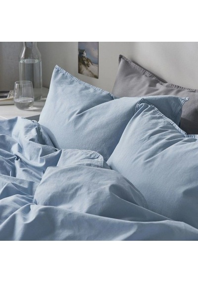 Ikea Angslılja Tek Kişilik Nevresim Takımı 150 X 200 Cm Gök Mavisi Gök Mavi
