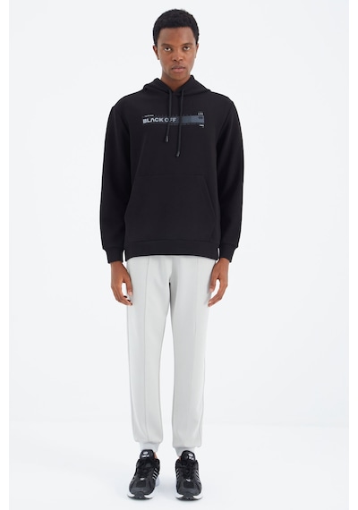 Tommy Life Taş Bağcıklı Ön Dikiş Detaylı Standart Kalıp Erkek Eşofman Alt - 84994 Taş