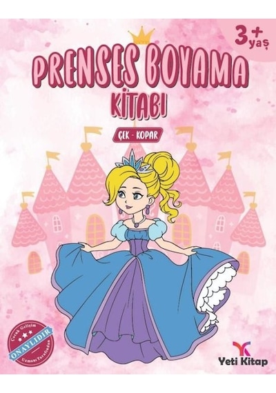 Prenses Boyama Kitabı- Yeti Kitap