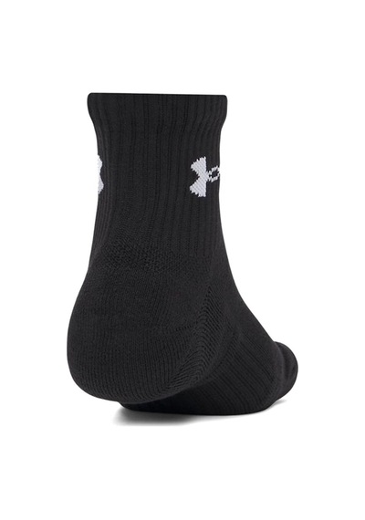 Under Armour Performance Cotton 3p Qtr Unisex Çorap Siyah