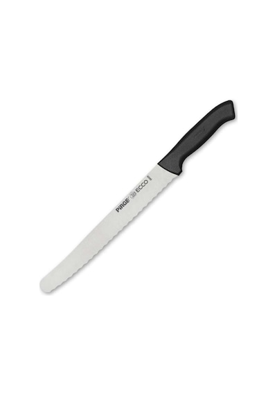 Pirge Ecco Ekmek Bıçağı Geniş Pro 22.5  Cm Siyah