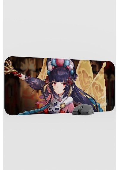 Yun Jin Genshin Impact Anime Oyuncu V4 - 70x30 Xl Gaming Mouse Pad Fare Altlığı