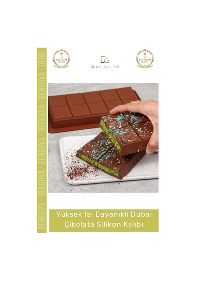 Çikolatakalıbı Esnek Kaliteli Profesyonel Mutfak Tasarım Isı Dayanıklı Dubai Çikolata Silikon Kalıb Çok Renkli 13123965