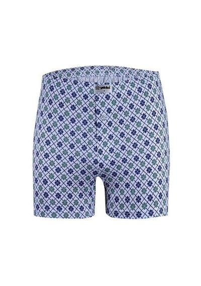Yıldız 35 Battal Emprime Penye Desenli Erkek Boxer