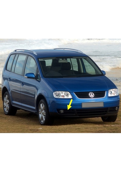 VW Touran 2003-2006 Ön Tampon Sağ Sis Farı Çerçevesi 1T0853666A