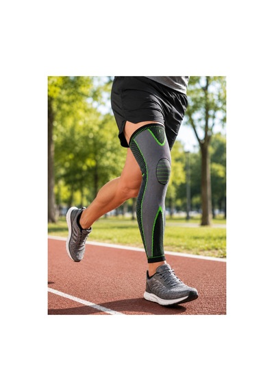 Diz Destekliği Fitness, Koşu Ve Antrenman İçin Kompresyon Dizlik Çok Renkli Çok Renkli