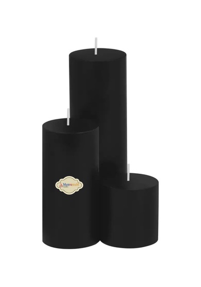 Sweet Black 3 Lü Set Mum Siyah