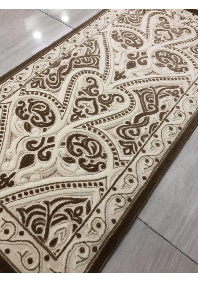 Saray Halı 3B 11257-J Bej 80X150 Krem Küçük Ölçü Halı !