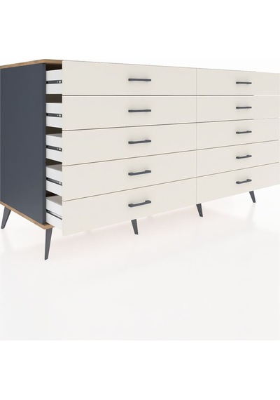 Kronos Konsol 10 Çekmeceli 176x59x99 Antrasit-çam/aytaşı Atlas Çam/aytası - Antrasıt Kronos Konsol 10 Çekmeceli 176x59x99 Antrasit-çam/aytaşı Atlas Çam/aytası - Antrasıt