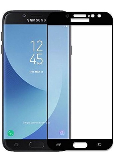 Samsung Uyumlu Galaxy J7 Pro Ekran Koruyucu 9D Tam Kaplayan Kavisli