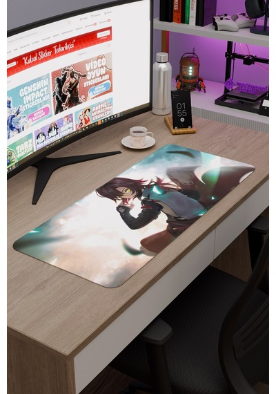 Heizou Genshin Impact Anime Oyuncu V5 - 70x30 Xl Gaming Mouse Pad Fare Altlığı