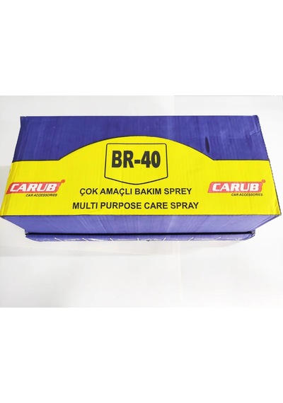Br-40 Çok Amaçlı Bakım Spreyi Pas Sökücü Yağlayıcı 36 Adet 200 ML