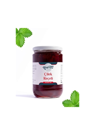 Kb Köyceğiz Yöresel Çilek Reçeli 800 G Cam Kavanoz