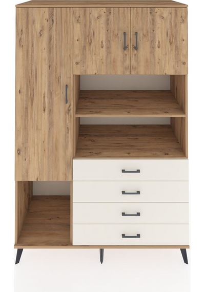 Kronos Dolap 7 Raflı 4 Çekmeceli 3 Kapaklı 132x59x195 Çam-çam... Çam Kronos Dolap 7 Raflı 4 Çekmeceli 3 Kapaklı 132x59x195 Çam-çam... Çam
