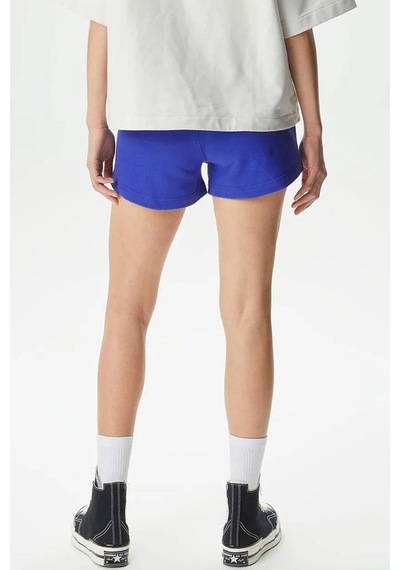 Soon To Be Announced Essentials Women's Short Kadın Pamuk Şort Sax Mavi