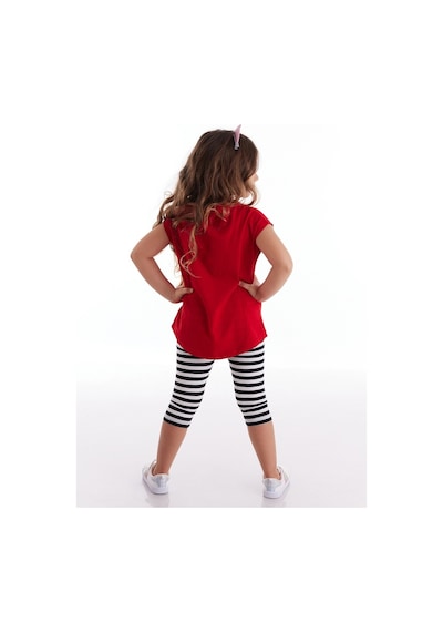 Denokids Mshb&g Meow Pow Kız Tayt Takım Çok Renkli