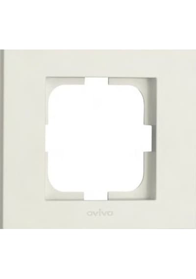 10 Adet Ovivo Grano Beyaz Tekli Çerçeve