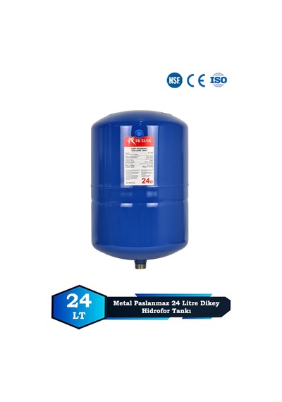 Sumarkt Trtank Profesyonel 24 Litre Dikey Ayaklı Nsf Membranlı Hidrofor Genleşme Tankı