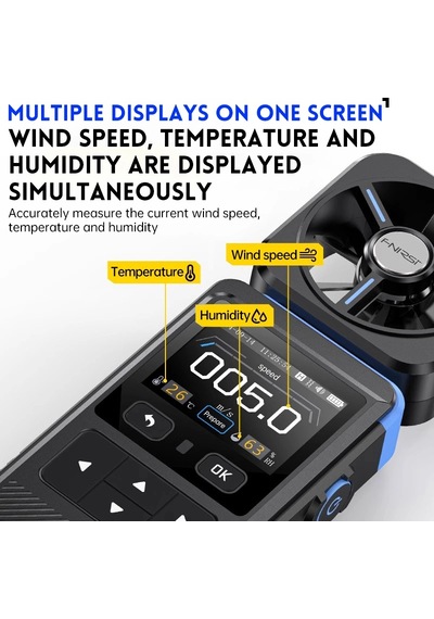 Fnırsı Fam-02 Anemometre Rüzgar Hızı Ölçer