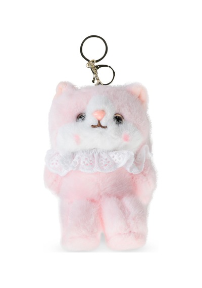 Can Oyuncak Peluş Anahtarlık Kedi - Pembe