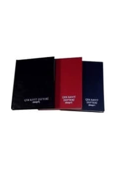 Çek Kayıt Defteri Dik 12X17 160 Yap. Özkan Bordo