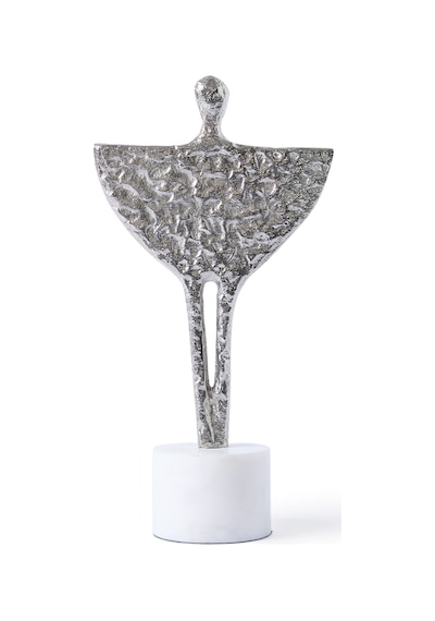 Yargıcı Mermer Standlı Soyut Dekoratif Obje 16x28 Cm 26knha1010n St