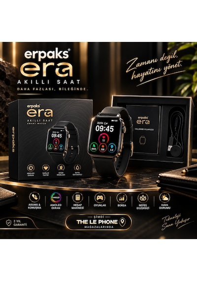 Erpaks Era Akıllı Saat (İthalatçı Garantili)