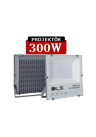 300w Led Projektör Dls Park Bahçe Çevre Site Bina Tabela Dış Meka