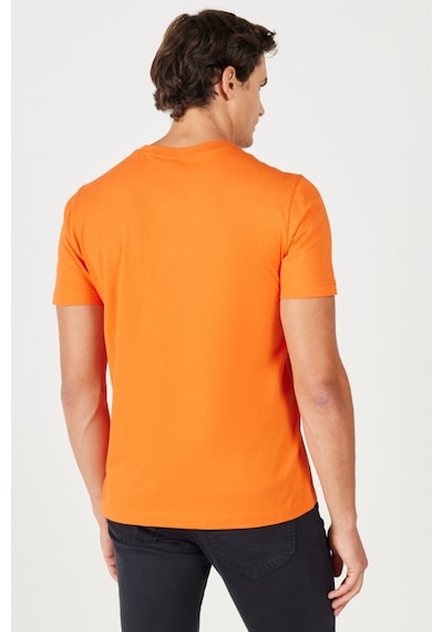 All Terrain Gear Regular Fit Normal Kesim Bisiklet Yaka Turuncu Tişört W232568700 Turuncu