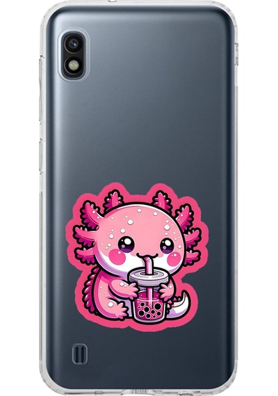 Samsung Galaxy A10 Uyumlu Şeffaf Kılıf New Minies 4 Tasarımlı