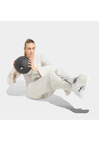 Adidas Motion Essentials Kadın Gri Eşofman Altı Kv3898