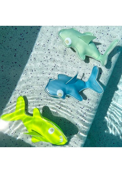 Sunnylife - Salty The Shark Deniz Ve Havuz Dalış Oyuncakları Altın