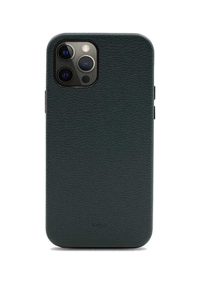 Kajsa Apple Uyumlu iPhone 12 Pro Max Kılıf Suni Deri Kajsa Litchi Kapak ZORE-219023