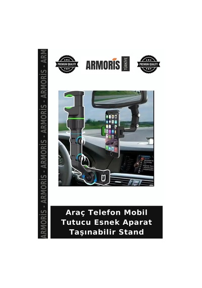 Araç Telefon Mobil Tutucu Esnek Aparat Taşınabilir Stand