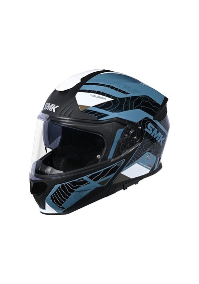 Smk Gullwıing Navigator Çene Açılır Kask Ma551 Mavi